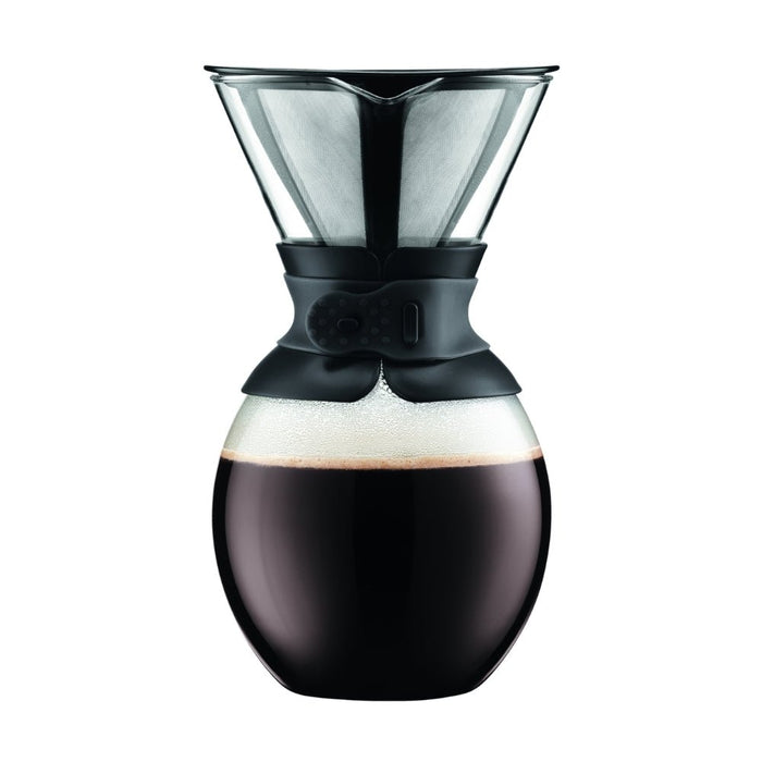 Bodum Pour Over Coffee Maker 1.5 litre – Black - Gourmet Gear