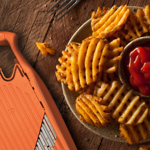 Boerner PowerLine Wave - Waffle XXL Cutter - Orange - Gourmet Gear