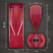 Boerner Slicer V1 ClassicLine Basic Set - Red - Gourmet Gear