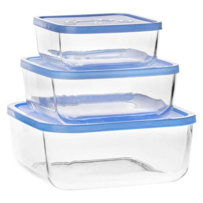 Borgonovo Igloo Square 3 - Piece Food Storage Set - Gourmet Gear