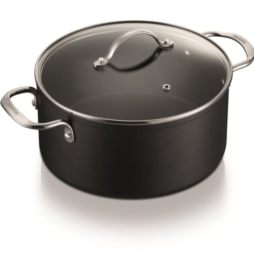 Brabantia Chrome 20cm Casserole with lid - Gourmet Gear