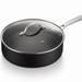 Brabantia Chrome 24cm Sauté Pan with lid - Gourmet Gear