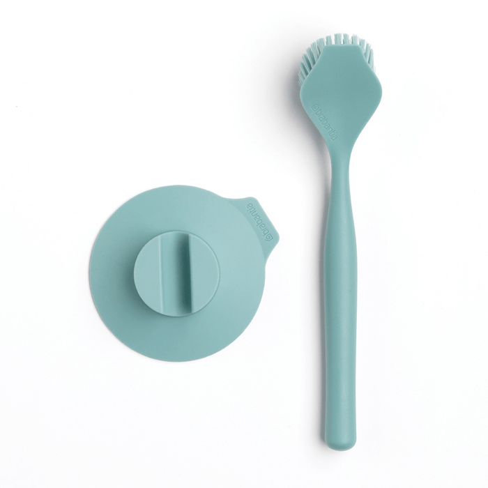 Brabantia Dish Brush with Suction Cup Holder - Mint - Gourmet Gear
