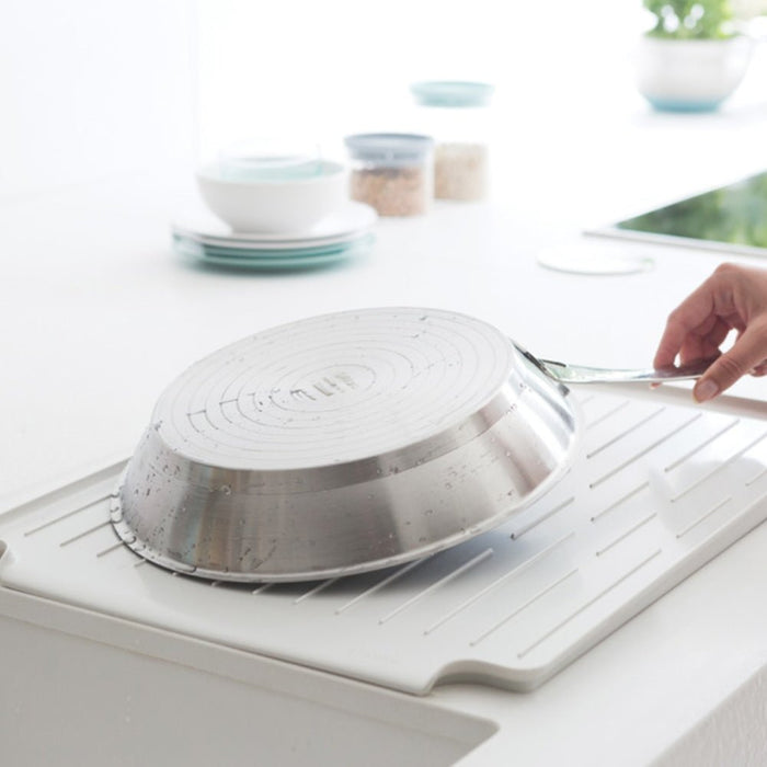 Brabantia Dish Drying Rack - Dark Grey & Light Grey - Gourmet Gear