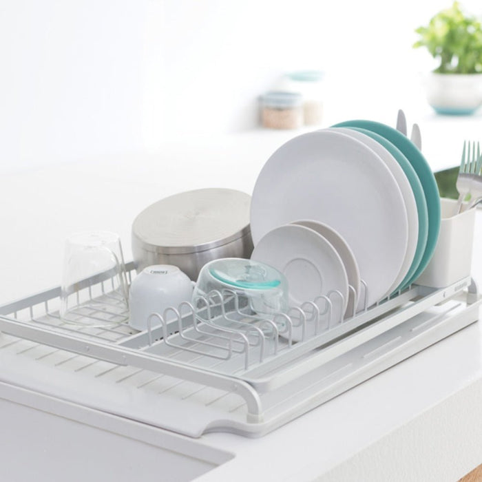 Brabantia Dish Drying Rack - Dark Grey & Light Grey - Gourmet Gear