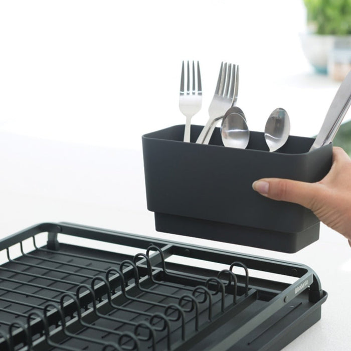 Brabantia Dish Drying Rack - Dark Grey & Light Grey - Gourmet Gear