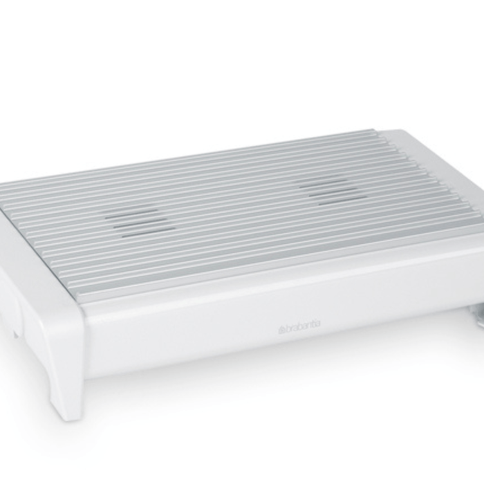 Brabantia Food Warmer, 2 Burner – White/Grey - Gourmet Gear