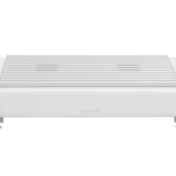 Brabantia Food Warmer, 2 Burner – White/Grey - Gourmet Gear