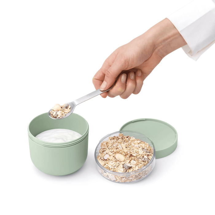 Brabantia Make & Take Breakfast Bowl - 500ml Green - Gourmet Gear
