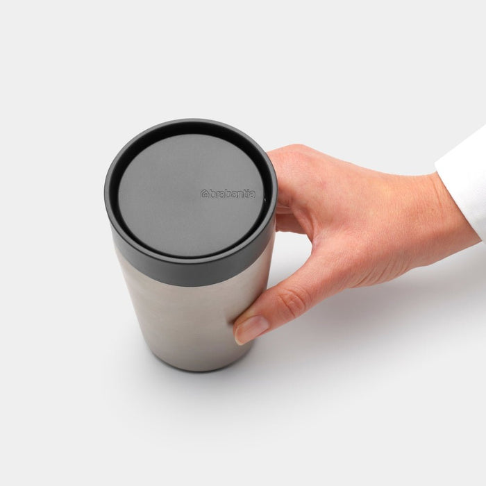 Brabantia Make & Take Insulated Cup, 200ml - Dark Grey - Gourmet Gear