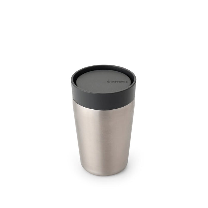 Brabantia Make & Take Insulated Cup, 200ml - Dark Grey - Gourmet Gear