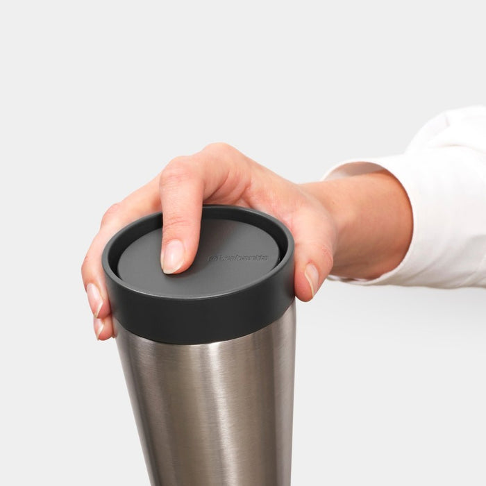 Brabantia Make & Take Insulated Cup, 200ml - Dark Grey - Gourmet Gear