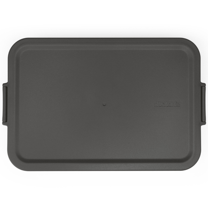 Brabantia Make & Take Lunch Box - Flat, Dark Grey - Gourmet Gear