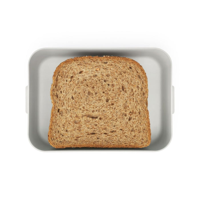 Brabantia Make & Take Lunch Box, Medium - Light Grey - Gourmet Gear