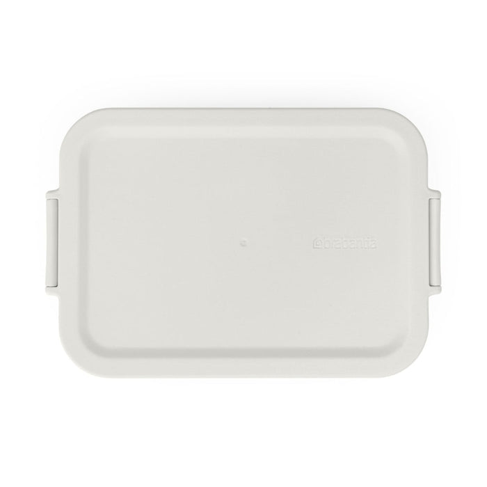 Brabantia Make & Take Lunch Box, Medium - Light Grey - Gourmet Gear