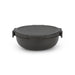 Brabantia Make & Take Salad Bowl, 1.3 litre - Dark Grey - Gourmet Gear