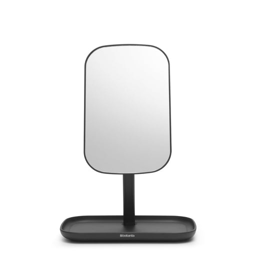 Brabantia Mirror with Storage Tray – Dark Grey - Gourmet Gear