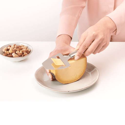 Brabantia Profile Cheese Slicer - Matt Steel - Gourmet Gear