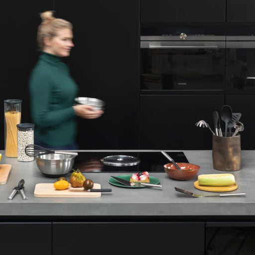 Brabantia Profile Kitchen Utensils Set, Non - Stick - Matt Steel - Gourmet Gear