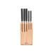 Brabantia Profile Knife Block plus 5 Knives - Wood - Gourmet Gear