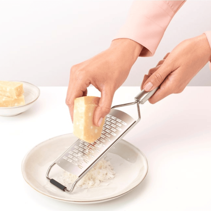 Brabantia Profile Slice Grater - Matt Steel - Gourmet Gear