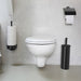 Brabantia Profile Toilet Brush and Holder – Black - Gourmet Gear