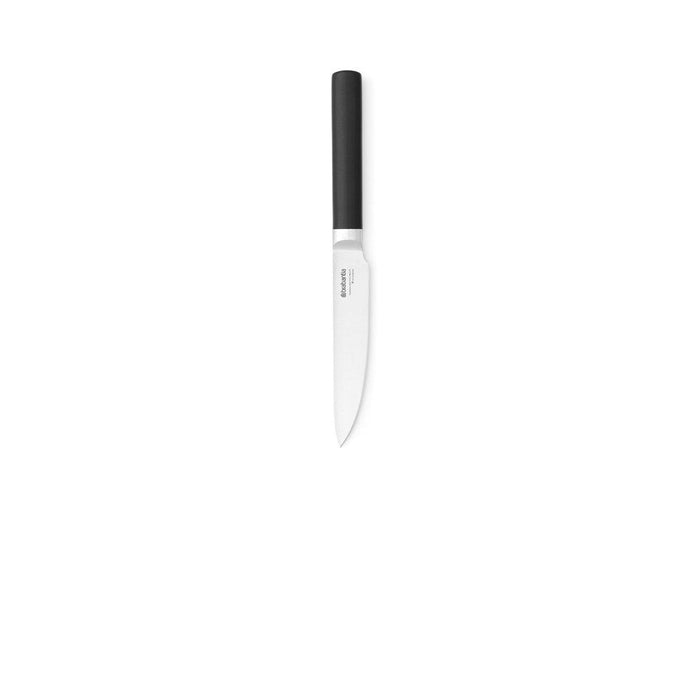 Brabantia Profile Utility Knife - Black Handle - Gourmet Gear