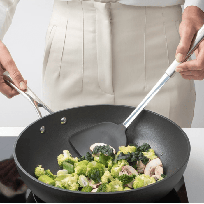 Brabantia Profile Wok Spatula in Matt Steel - Gourmet Gear