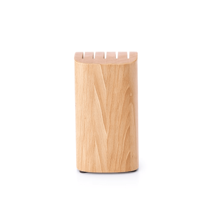 Brabantia Profile Wooden Knife Block - Beech Wood - Gourmet Gear