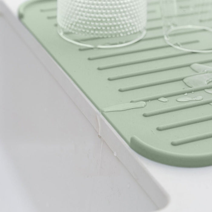 Brabantia Silicone Dish Drying Mat - Jade Green - Gourmet Gear