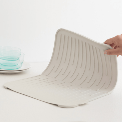 Brabantia Silicone Dish Drying Mat - Light Grey - Gourmet Gear