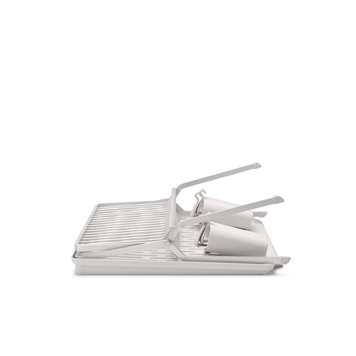 Brabantia SinkSide Foldable Dish Drying Rack with Drip - Tray - Gourmet Gear