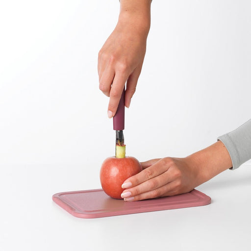 Brabantia Tasty+ Apple Corer - Aubergine Red - Gourmet Gear