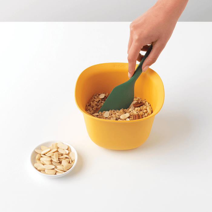 Brabantia Tasty+ Baking Spatula plus Scraper - Fir Green - Gourmet Gear