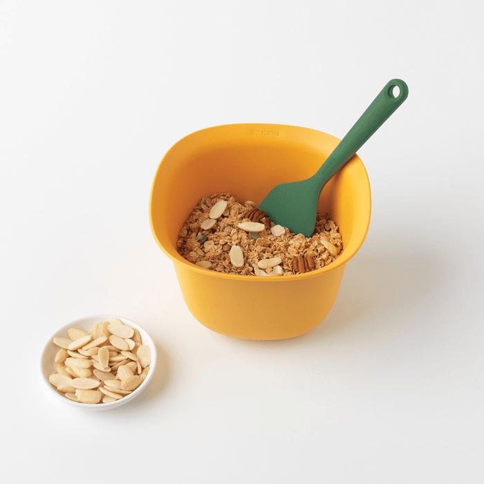 Brabantia Tasty+ Baking Spatula plus Scraper - Fir Green - Gourmet Gear