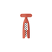 Brabantia Tasty+ Corkscrew - Terracotta Pink - Gourmet Gear