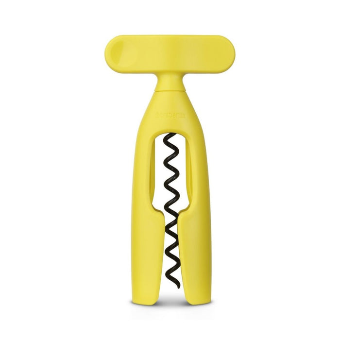 Brabantia Tasty Corkscrew - Yellow - Gourmet Gear