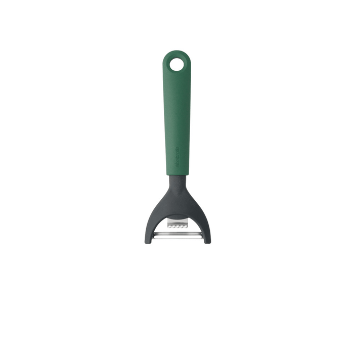 Brabantia Tasty+ Food Y - Peeler plus Zester - Fir Green - Gourmet Gear