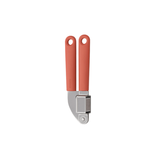 Brabantia Tasty+ Garlic Press - Terracotta Pink - Gourmet Gear
