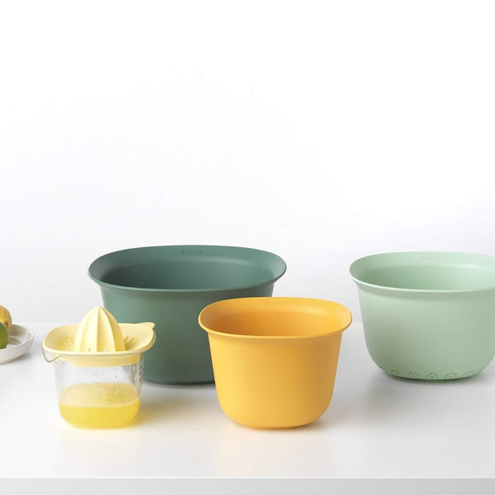 Brabantia Tasty+ Mixing Bowl Set - Mixed Colours - Gourmet Gear
