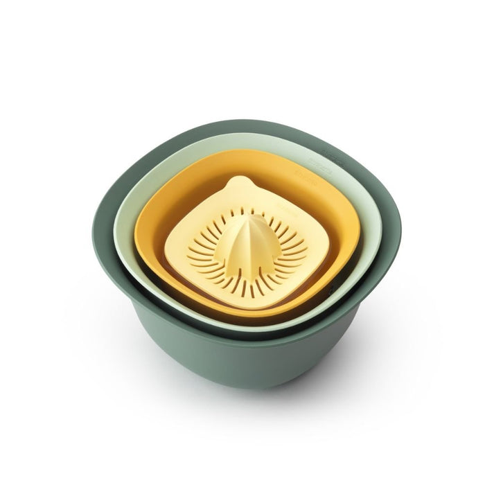 Brabantia Tasty+ Mixing Bowl Set - Mixed Colours - Gourmet Gear