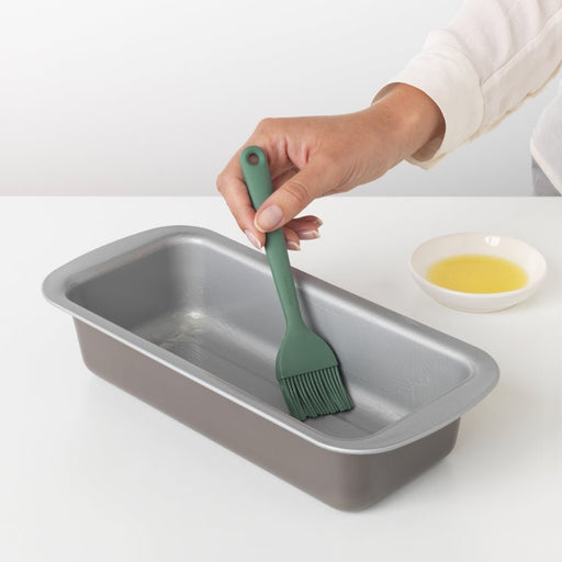 Brabantia Tasty+ Pastry Brush, Silicone - Fir Green - Gourmet Gear