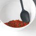 Brabantia Tasty+ Serving Spoon plus Scraper - Grape Red - Gourmet Gear