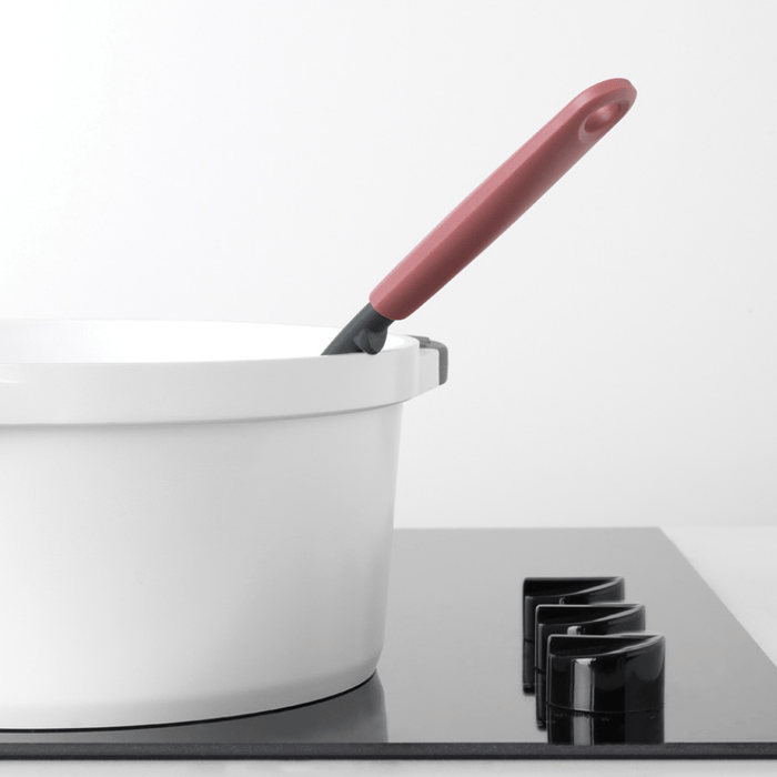 Brabantia Tasty+ Serving Spoon plus Scraper - Grape Red - Gourmet Gear