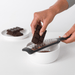 Brabantia Tasty+ Slice Grater plus Cover - Dark Grey - Gourmet Gear