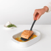 Brabantia Tasty+ Spatula plus Cutting Edge - Terracotta Pink - Gourmet Gear