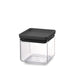 Brabantia Tasty+ Square Canister 0.7 litre - Dark Grey Lid - Gourmet Gear