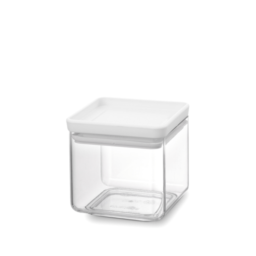 Brabantia Tasty+ Square Canister 0.7 litre - Light Grey Lid - Gourmet Gear