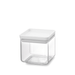 Brabantia Tasty+ Square Canister 0.7 litre - Light Grey Lid - Gourmet Gear