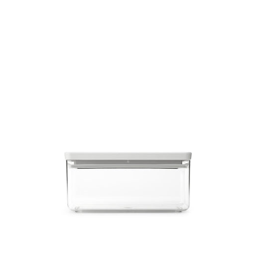 Brabantia Tasty+ Stackable Canister, 1.5 litre - Light Grey - Gourmet Gear